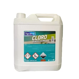 CLORO AGUACOL 5 LTS AL 3%