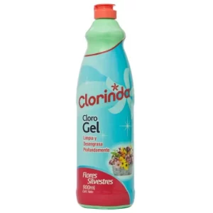 CLORO GEL CLORINDA 900ML FLORES SILVESTRES