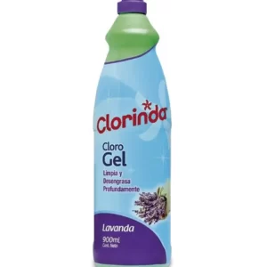 CLORO GEL CLORINDA 900ML LAVANDA