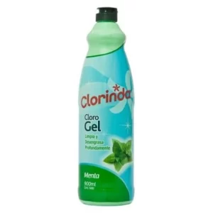 CLORO GEL CLORINDA 900ML MENTA