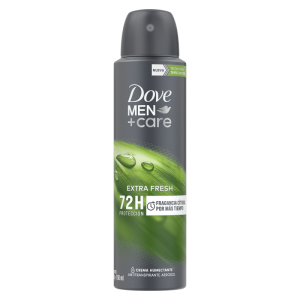 DESODORANTE DOVE DAMA AEROSOL 150ML MEN EXTRA FRESH 72 H