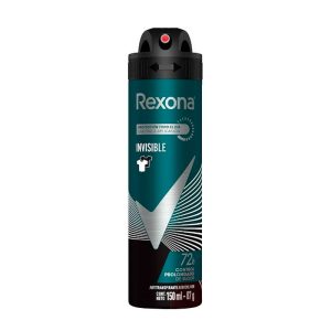 DESODORANTE REXONA MEN AEROSOL 150 ML INVISIBLE 72 H