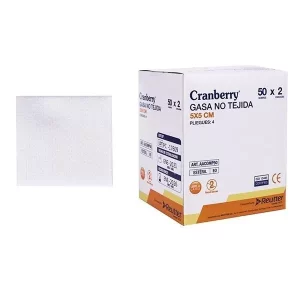 GASA NO TEJIDA ESTERIL REUTTER 5X5 X 2 UNIDADES CAJA DE 50 UNIDADES