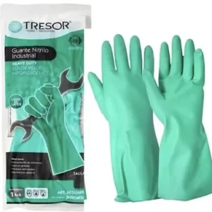 GUANTES VERDE HYGIEINA/TRESOR TALLA M (8)