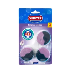 PASTILLA ESTANQUE VIRUTEX X 3 PASTILLAS LAVANDA