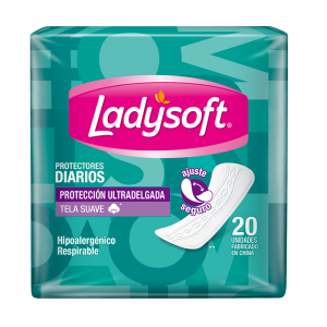 PROTECTOR DIARIO LADYSOFT 20 UNIDADES
