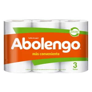 TOALLA ABOLENGO MINI 3 ROLLOS
