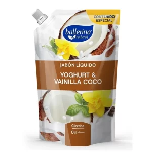 JABON LIQUIDO BALLERINA 650 ML DOYPACK VAINILLA COCO