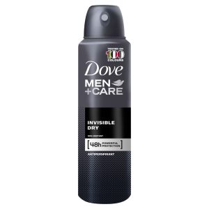 DESODORANTE DOVE MEN 150ML AEROSOL INVISIBLE DRY