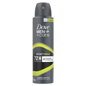 DESODORANTE DOVE MEN AEROSOL 150ML SPORT FRESH 72 H