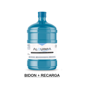 BIDON CON RECARGA DE AGUA 20 LTS (SIN RETORNO)