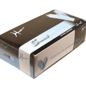 GUANTES HYGIEINA/MATCH TALLA L DE NITRILO AZUL